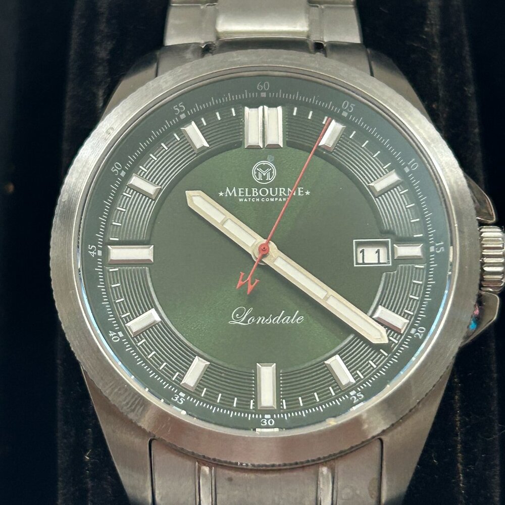 ***MENS MELBOURNE LONSDALE AUTOMATIC BRACELET WATCH***